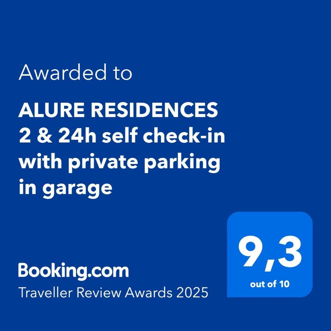Alure Residences 2 & 24H Self Check-In, Parking In The Garage In The Apartment Building Included, New Building, Terrace, Green Location With A Forest Park With A Lake, Children'S Playground Banská Bystrica Dış mekan fotoğraf